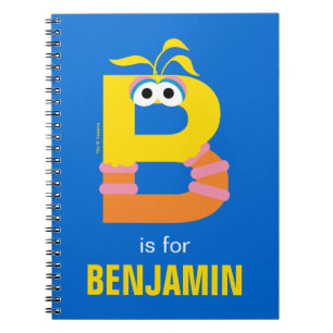 Carnet Sesame Street   B est pour Big Bird