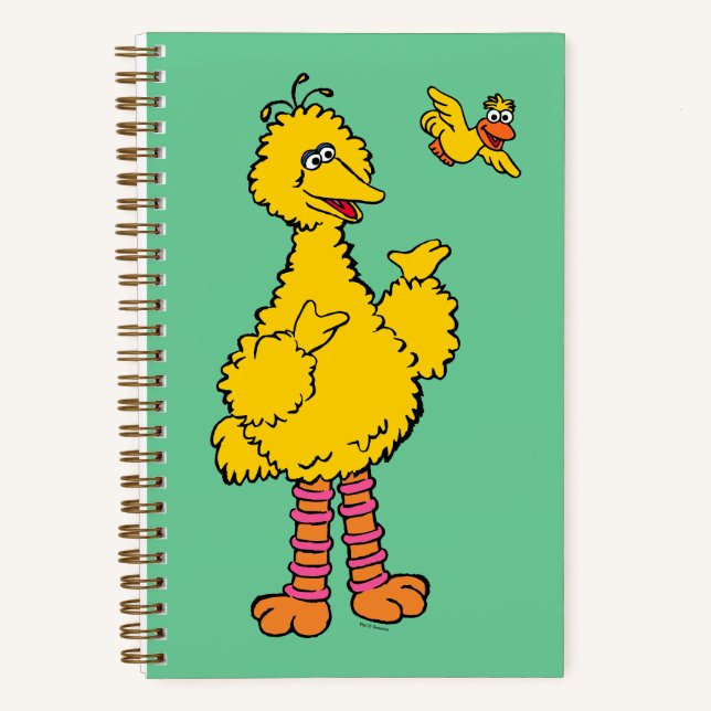 Carnet Sesame Street | Big Bird & Little Bird (Recto)