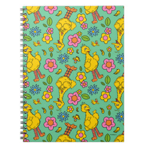 Carnet Sesame Street   Big Bird & Little Bird Pattern