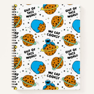 Carnet Sesame Street   Cookie Monster hors de ce monde