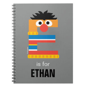 Carnet Sesame Street   E is for Ernie
