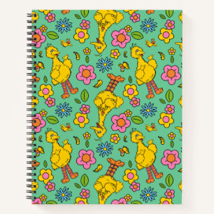 Carnet Sesame Street   Gros Oiseau et Petit Oiseau Motif