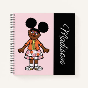 Carnet Sesame Street   Portrait de Gabrielle
