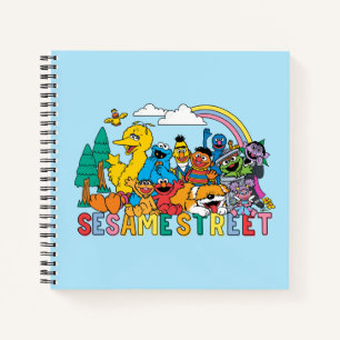 Carnet Sesame Street   Vague Arc-en-ciel