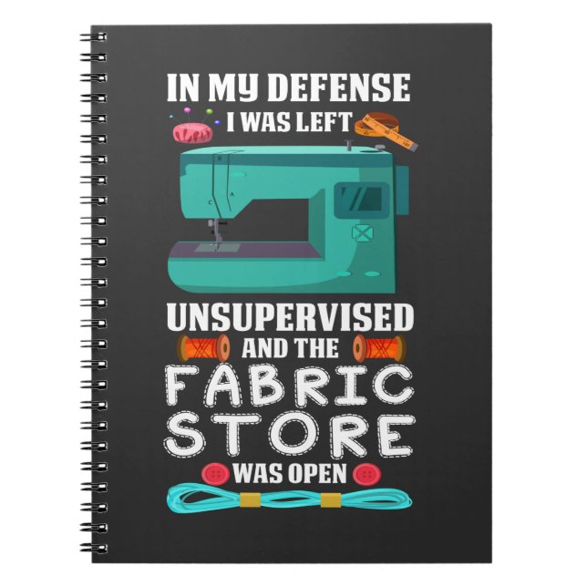 Carnet Sever humour Sewing (Devant)