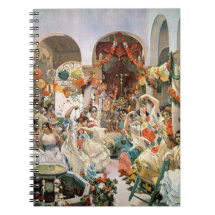 Carnet Séville (huile sur la toile)
