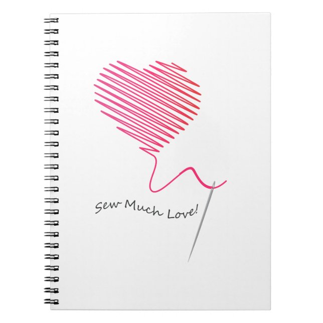 Carnet Sew Much Love (Devant)