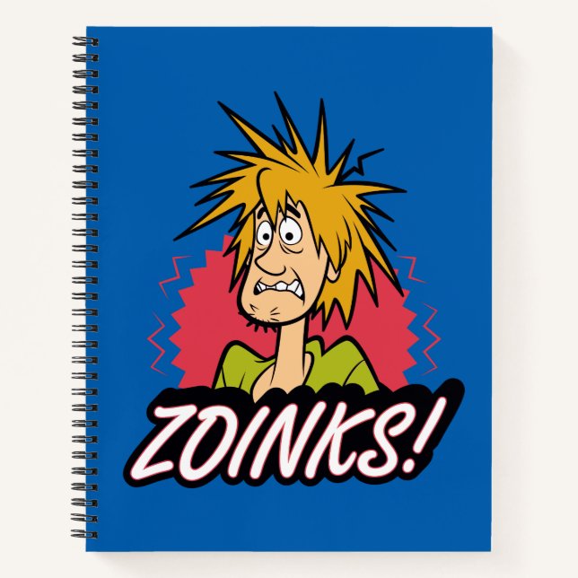 Carnet Shaggy "Zoinks !" graphic (Devant)