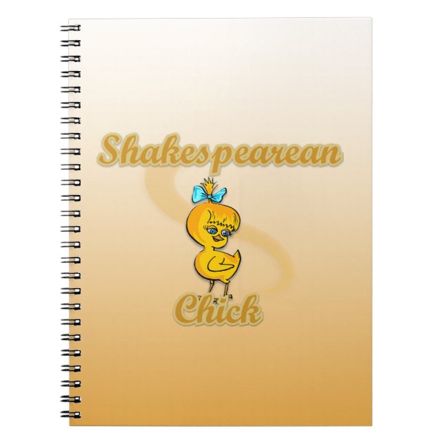 Carnet Shakespearean Chick (Devant)