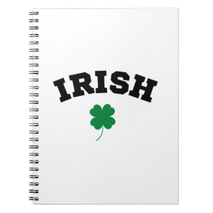 Carnet Shamrock irlandais St Patrick's