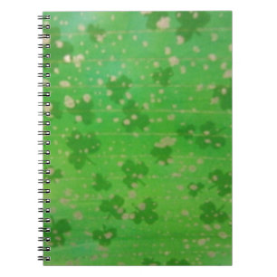Carnet Shamrocks dorés