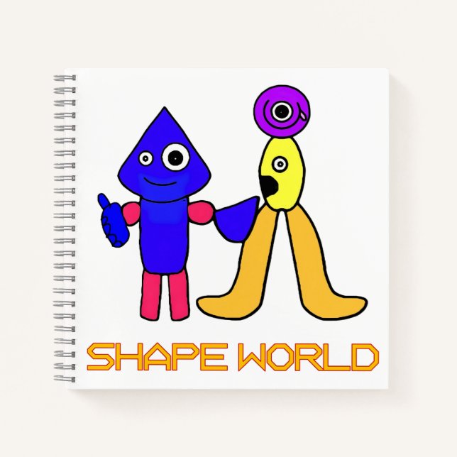 Carnet Shape World (Devant)