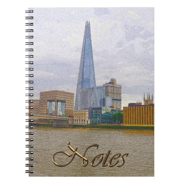 Carnet Shard, Thames River, Londres, Angleterre (Devant)