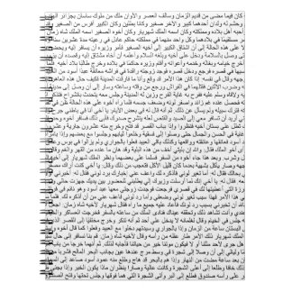 Carnet sheherazade arabe d'histoire de police d'écriture