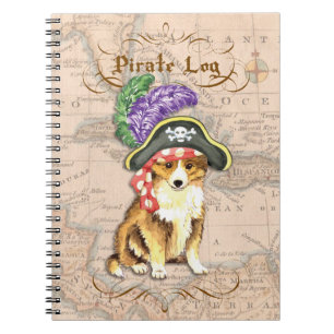 Carnet Sheltie Pirate