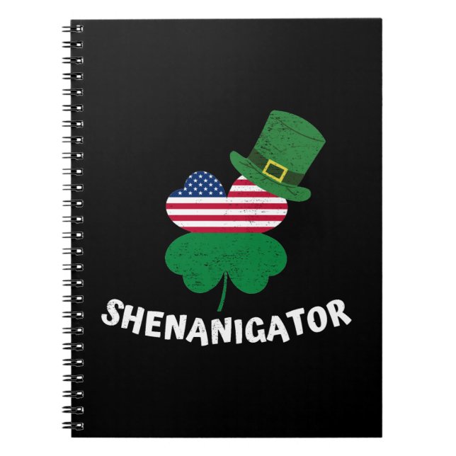 Carnet Shenanigator de la Saint Patrick (Devant)