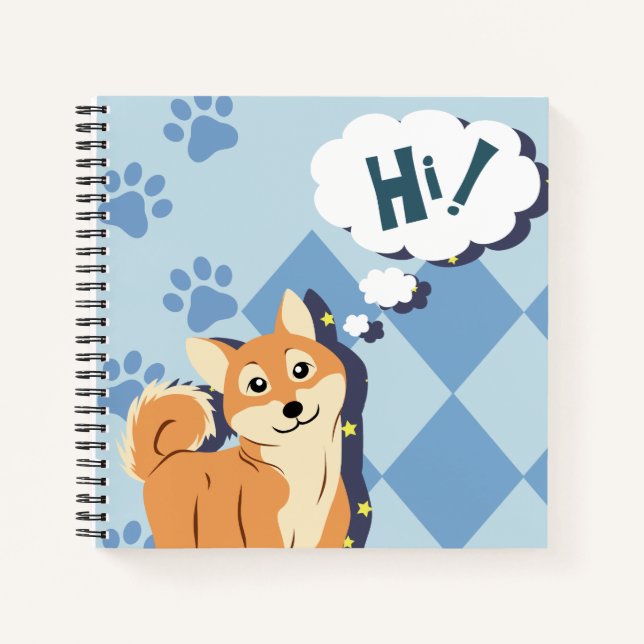 Carnet Shiba Inu (Devant)