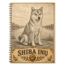 Shiba Inu, chien du patrimoine vintage
