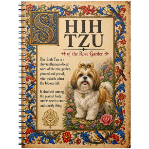 Carnet Shih Tzu, Art du Bestiaire Médiéval