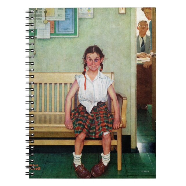 Carnet Shiner ou à l'extérieur du bureau du directeur (Devant)