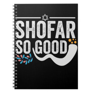 Carnet Shofar So good Funny Jewish Hanoukka Holiday Cadea