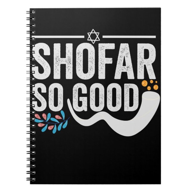 Carnet Shofar So good Funny Jewish Hanoukka Holiday Cadea (Devant)