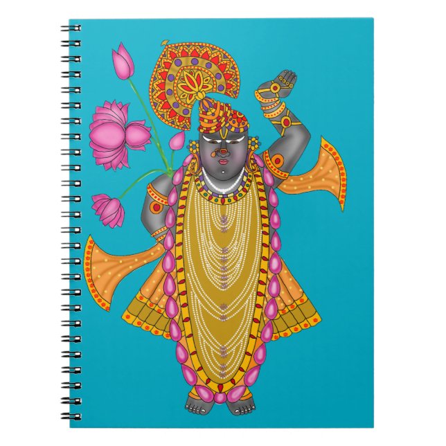 Carnet Shreenath Ji Notebook (Devant)