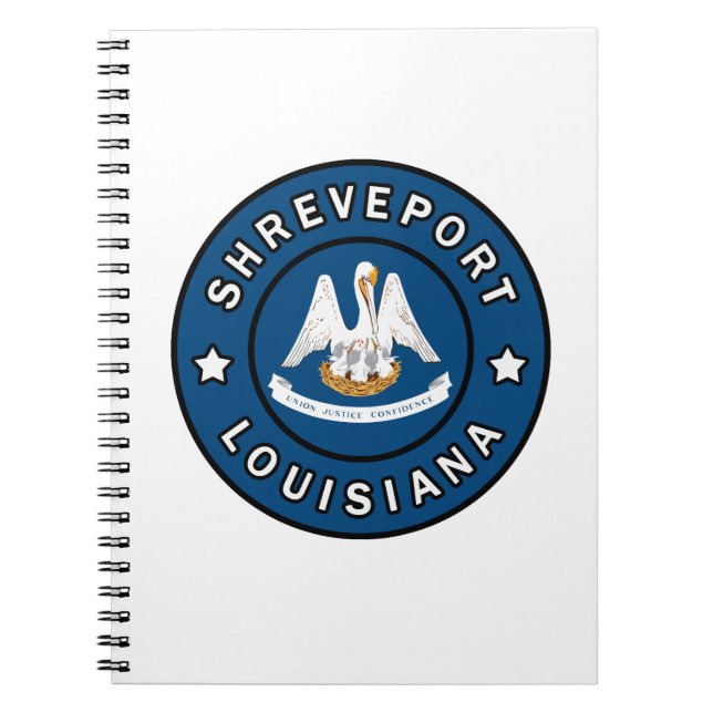 Carnet Shreveport Louisiane (Devant)