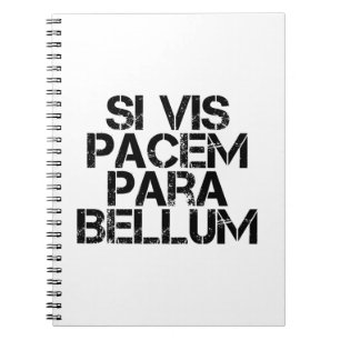 Carnet Si Vis Pacem Para Bellum