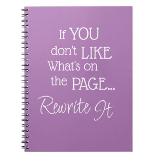Carnet "Si vous n'aimez pas ce qui est sur la page..." Ph