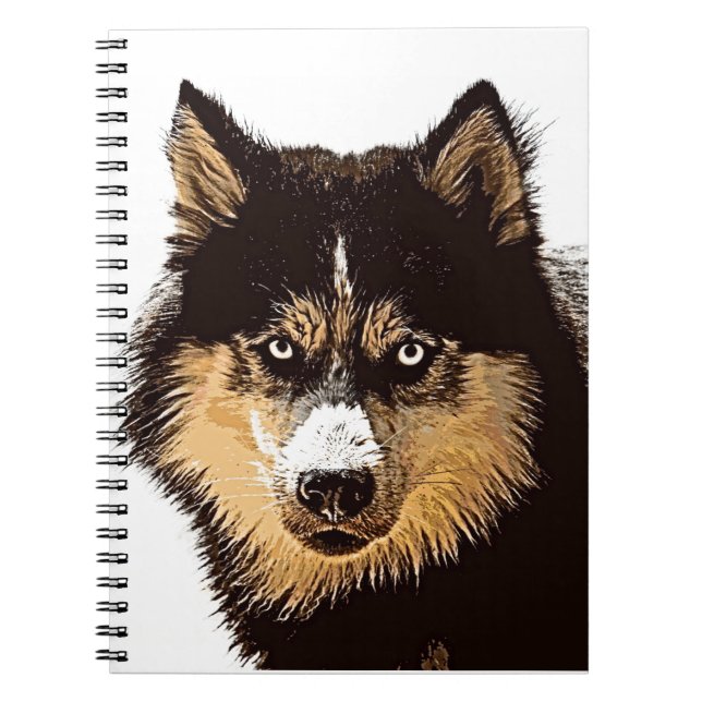 Carnet Sibérien Husky (Devant)