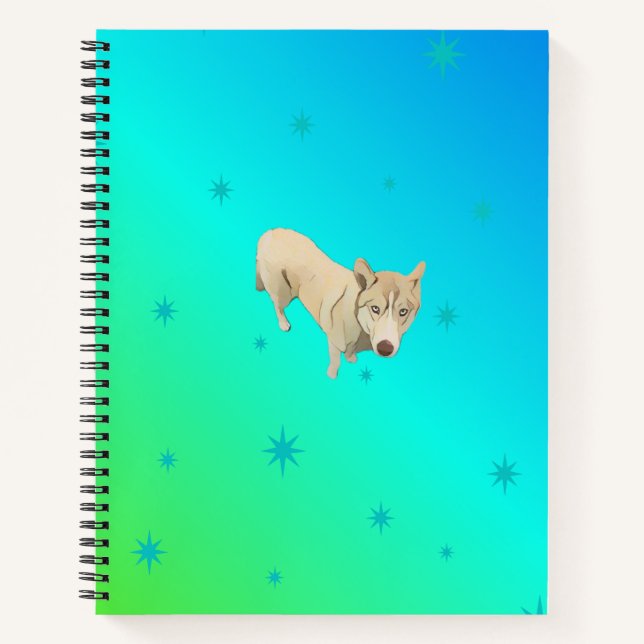 Carnet Sibérien Husky (Devant)