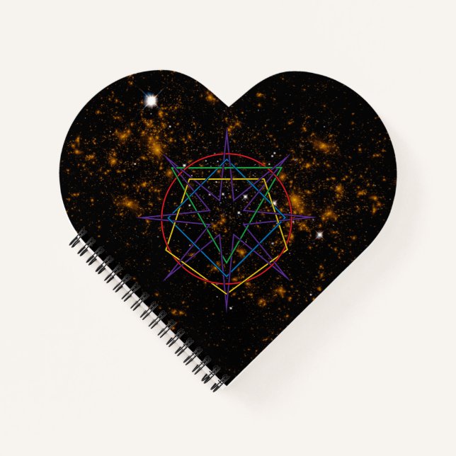 Carnet Sigil de Géométrie Sacrée (Devant)