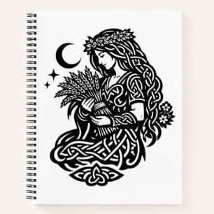 Carnet Sigil de la Vierge — Encre de zodiaque liée à la T