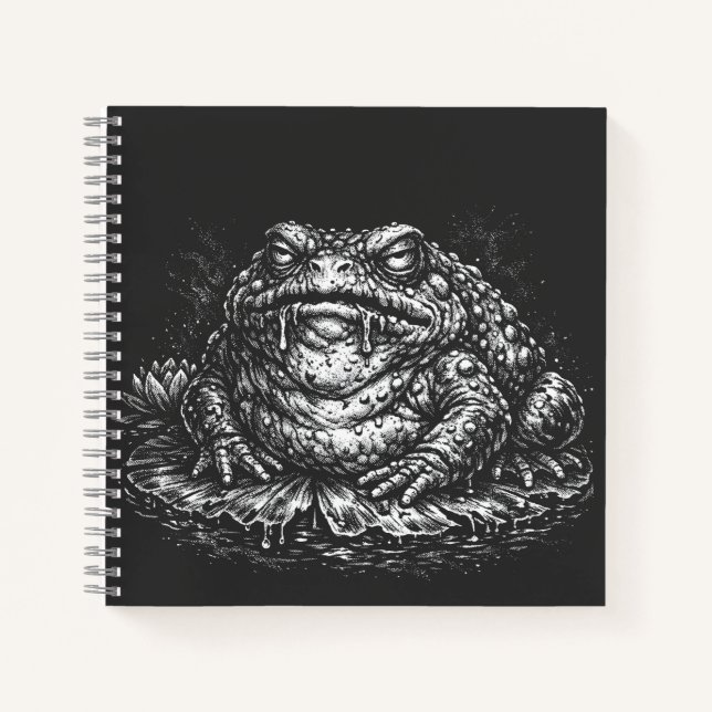 Carnet Sigil du Crapaud Hanté par BurnsInHell (Devant)