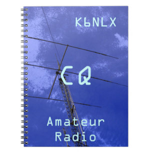 Carnet Signal d'appel radio amateur CQ