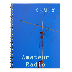Carnet Signal d'appel radio amateur et poutre