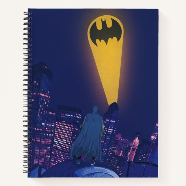 Carnet Signal de chauve-souris sur Gotham (Devant)