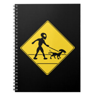 Carnet Signal routier - Passage Alien