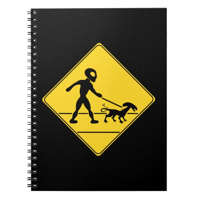 Carnet Signal routier - Passage Alien (Devant)