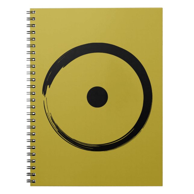 Carnet Signe astrologique du Soleil - Cercle Zen Bouddhis (Devant)
