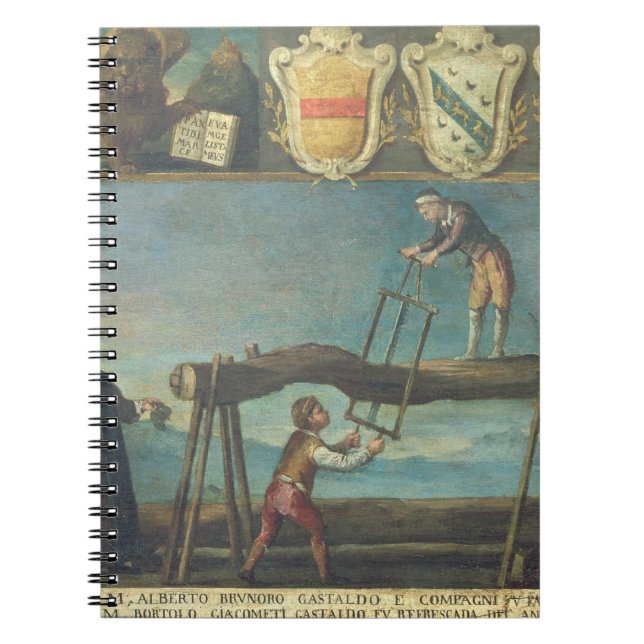 Carnet Signe de la guilde des travailleurs vénitiens de (Devant)