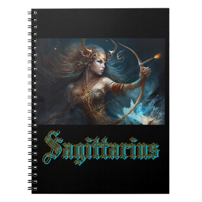 Carnet Signe du zodiaque Sagittaire (Devant)
