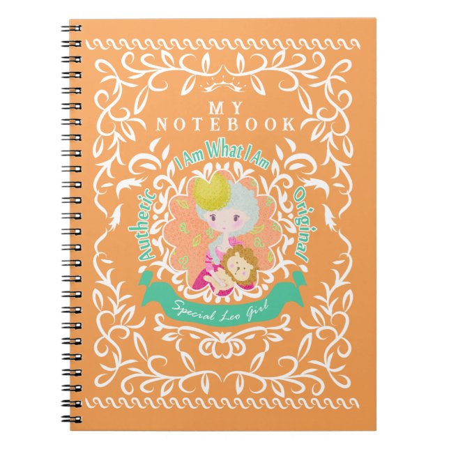 Carnet Signe Lion (Devant)