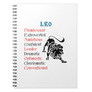 Carnet SIGNE Zodiaque Léo Horoscope