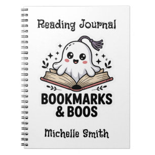 Carnet Signet Ghost confortable personnalisé avec nom