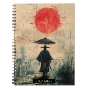 Carnet Silent Samurai Forêt Cramoisie (2)