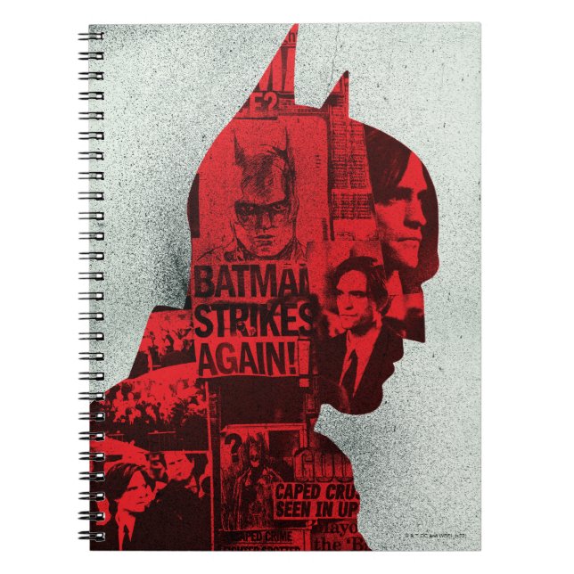 Carnet Silhouette de Batman (Devant)