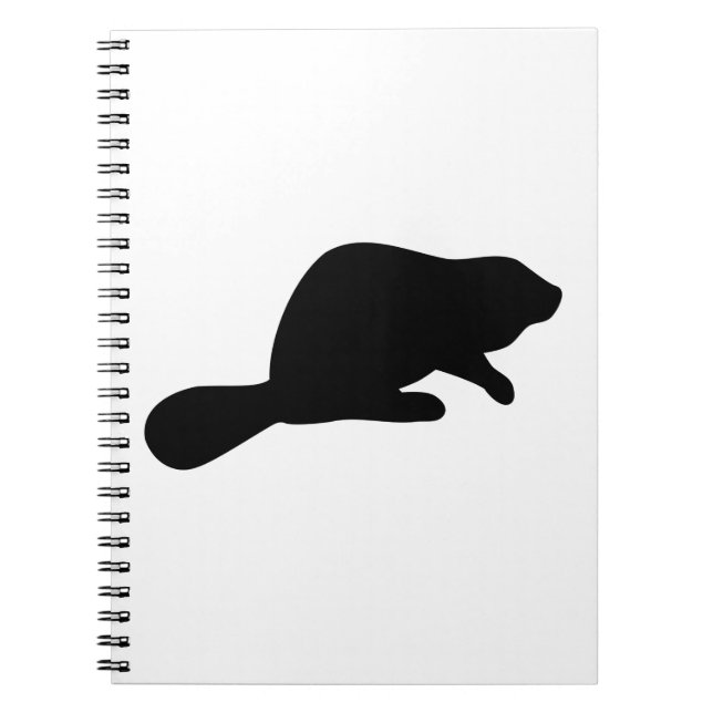 Carnet Silhouette de Castor (Devant)