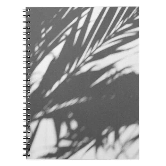 Carnet Silhouette de palmier (Devant)